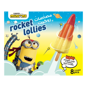 Minions Rocket Iced Lollies