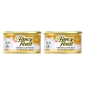 Fancy Feast Adult Classic Paté Chicken & Liver Feast Wet Cat Food