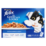 Felix Adult Ocean Menus In Jelly Wet Cat Food