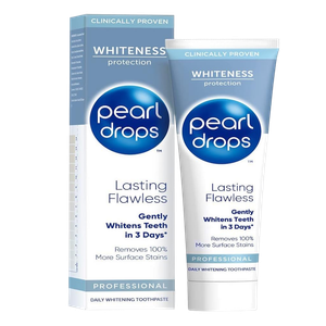 Pearl Drops Whiteness Protection Lasting Flawless Daily Whitening Toothpaste
