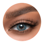 Anesthesia Addict Collection Monthly Contact Lenses - Blue