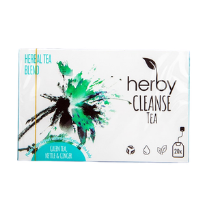 Herby "Cleanse" Green Tea, Nettle, & Ginger Herbal Tea