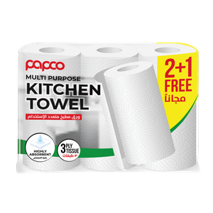 Papco 3 Ply Kitchen Towel Sheets
