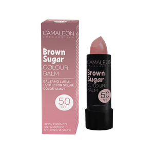 Camaleon Cosmetics Moisturising Lipstick SPF50 - Brown Sugar