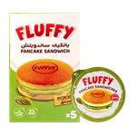 Fluffy Pistachio Pancake Sandwich