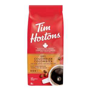 Tim Hortons Dark Medium 100% Colombian Fine Grind Coffee