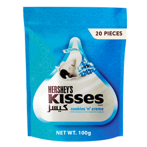 تشكيلة شوكولاتة كيسز بالكوكيز والكريمة من هيرشيز