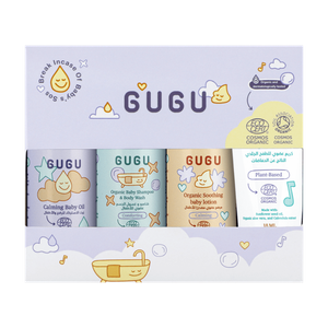 مجموعة غسول، كريم، ولوشن للأطفال من جوجو