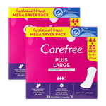 Carefree Plus Large Unscented Pantyliners
