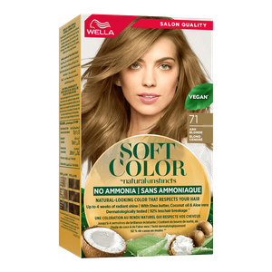 Wella Soft Color Natural Instincts Vegan Hair Color Cream - 71 Ash Blonde