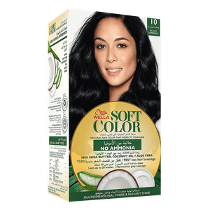 Wella Soft Color Natural Instincts Vegan Hair Color Cream - 10 Black Espresso