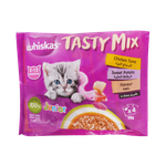 Whiskas Tasty Mix Chicken & Tuna In Jelly Wet Kitten Food
