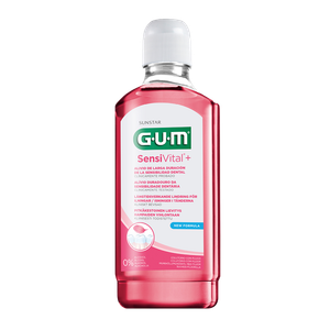 Gum Sensivital+ Fluoride Mouthwash