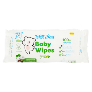 مناديل الأطفال الطبيعية من وايت بير