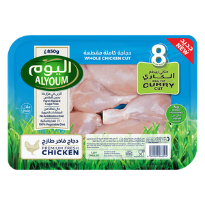 Alyoum No Added Hormones Whole Chicken Cut