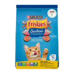 Friskies Seafood Sensation ( Salmon, Tuna, Shrimp & Seaweed ) Dry Cat Food