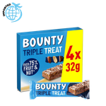 Bounty Triple Treat Fruit, Nut & Chocolate Snack