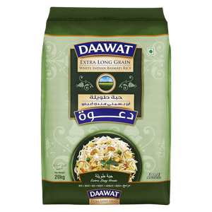 أرز بسمتي هندي أبيض طويل الحبة من دعوات