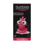 Duddoo Ultra-Transparent Plain Lubricated Condoms