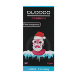 Duddoo Ultra-Transparent Dotted Freezing Condoms