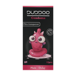 Duddoo Ultra-Transparent Plain Delay Condoms