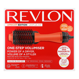 Revlon Apricot Edition One-Step Volumizer Salon Hair Dryer & Volumizer