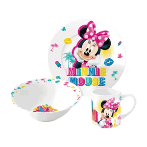 Stor Minnie Ceramic Snack Set