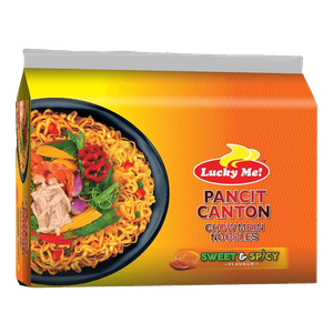 Lucky Me! Pancit Canton Sweet & Spicy Flavour Fried Noodles
