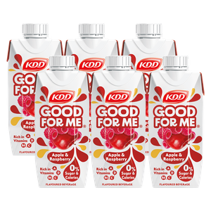 KDD Good For Me No Added Sugar Apple & Raspberry Flavoured Beverage