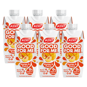 KDD Good For Me No Added Sugar Mango & Peach Flavoured Beverage