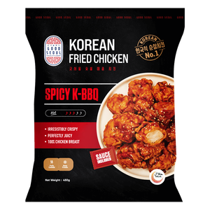 دجاج كوري مقلي بالباربكيو الحار من جود سيول