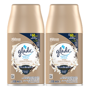 Glade Sheer Vanilla Automatic Spray Refill Air Freshener