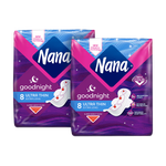 Nana Goodnight Ultra Thin Extra Long Pads (Super Heavy Flow)