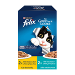 Felix As Good As It Looks Chicken & Tuna In Jelly "Adult" Cat Wet Food