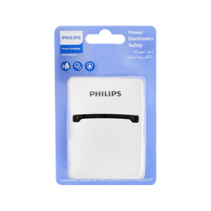 Philips 3-Way "British Standard" With Individual Lighting Switch Power Socket