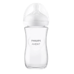 زجاجة رضاعة ناتشورال 3.0 زجاجية من فيليبس أفنت