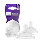 Philips Avent Natural 3.0 Feeding Teats - (6 Months+)
