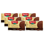 Loacker Tortina Triple Chocolate Dark Biscuit