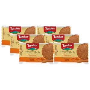 Loacker Tortina Caramel Biscuit