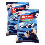 Loacker Wrappy Chocolate Cream Crispy Wafer