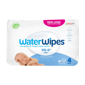 Water Wipes 99.9% Water & Fruit Extract Baby Wipes