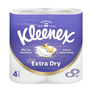 Kleenex Extra Dry Toilet Tissues