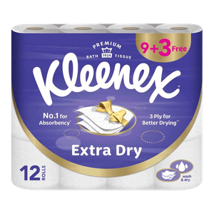 Kleenex Extra Dry Toilet Tissues