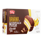 Tastee Banana Marshmallow Chocolate Pie