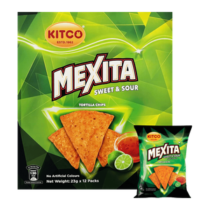 رقائق التورتيلا مكسيتا بنكهة الحلو والحامض من كيتكو