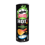 رقائق بنكهة الكريمة الحامضة الحارة من برينجلز