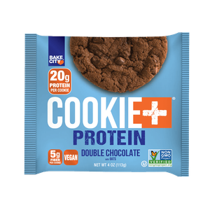 Bake City Double Chocolate With Oats Protein Cookie