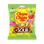 Chupa Chips Assorted Sour Flavoured Lollipops 
