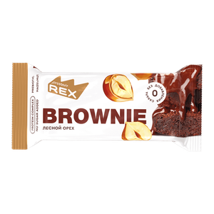 Rex Protein Hazelnut Brownie Protein Cake
