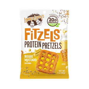 Lenny & Larry's Fitzels Boujie Mustard Protein Pretzels